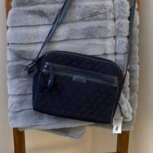 Like New Vera Bradley Navy Crossbody Bag